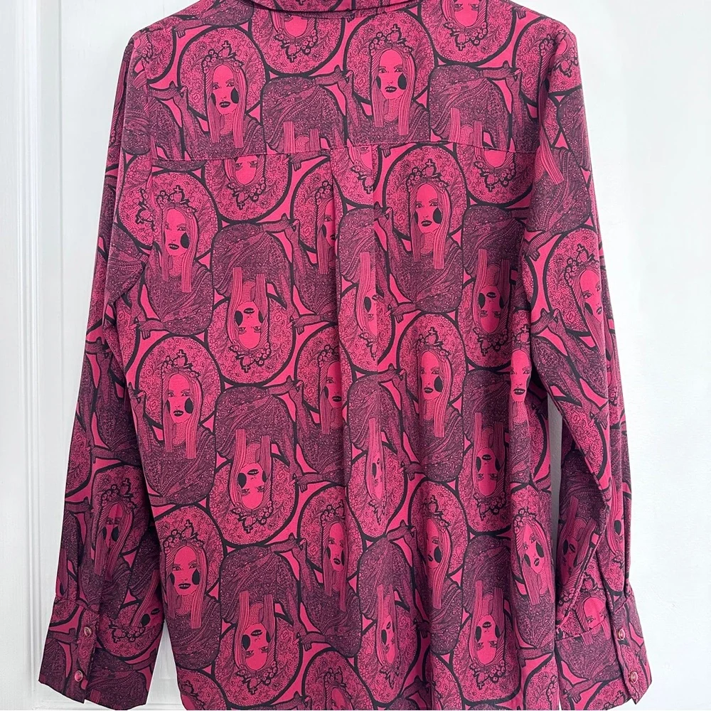 Simons Icone Red Gothic Longsleeves - Picture 8 of 14